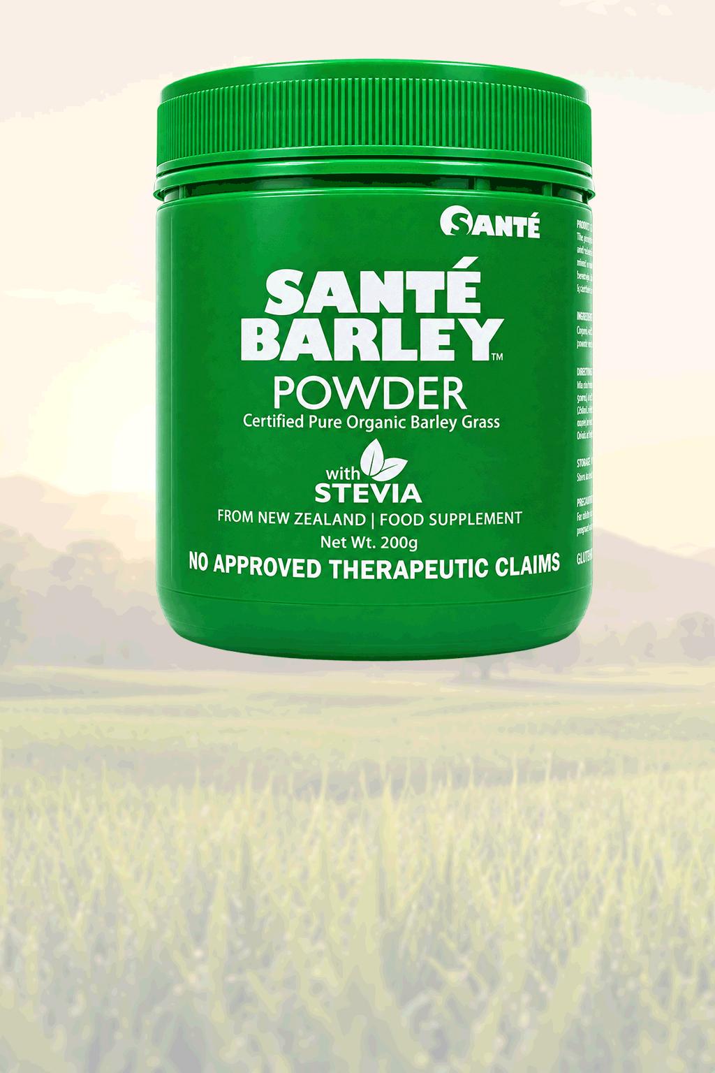 Santé Barley Canister (200g) with Stevia